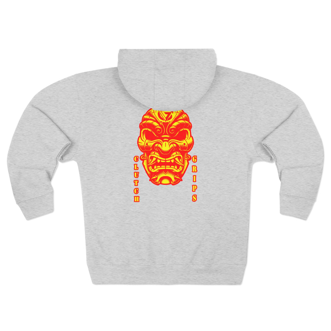 CG SAMURAI MASK RED GOLD /FORGED IN FIRE ZIP UP