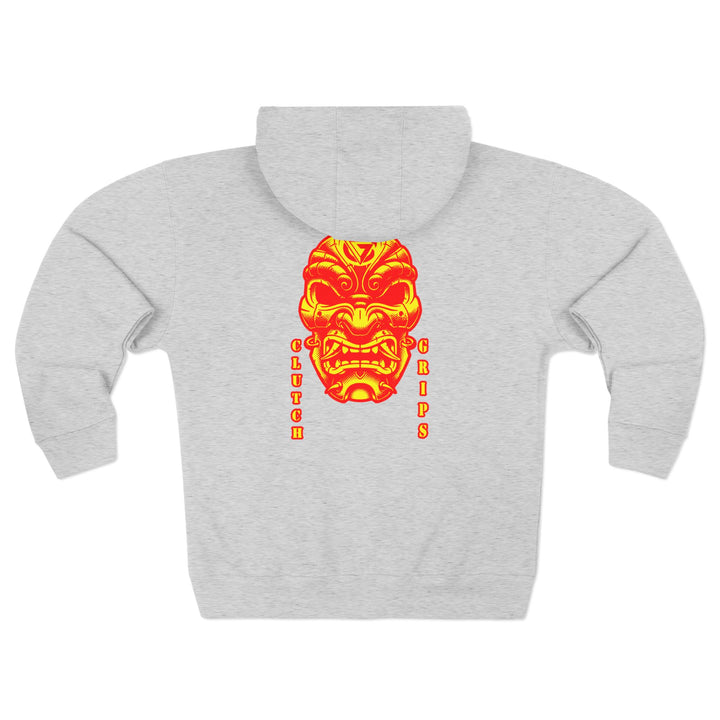 CG SAMURAI MASK RED GOLD /FORGED IN FIRE ZIP UP