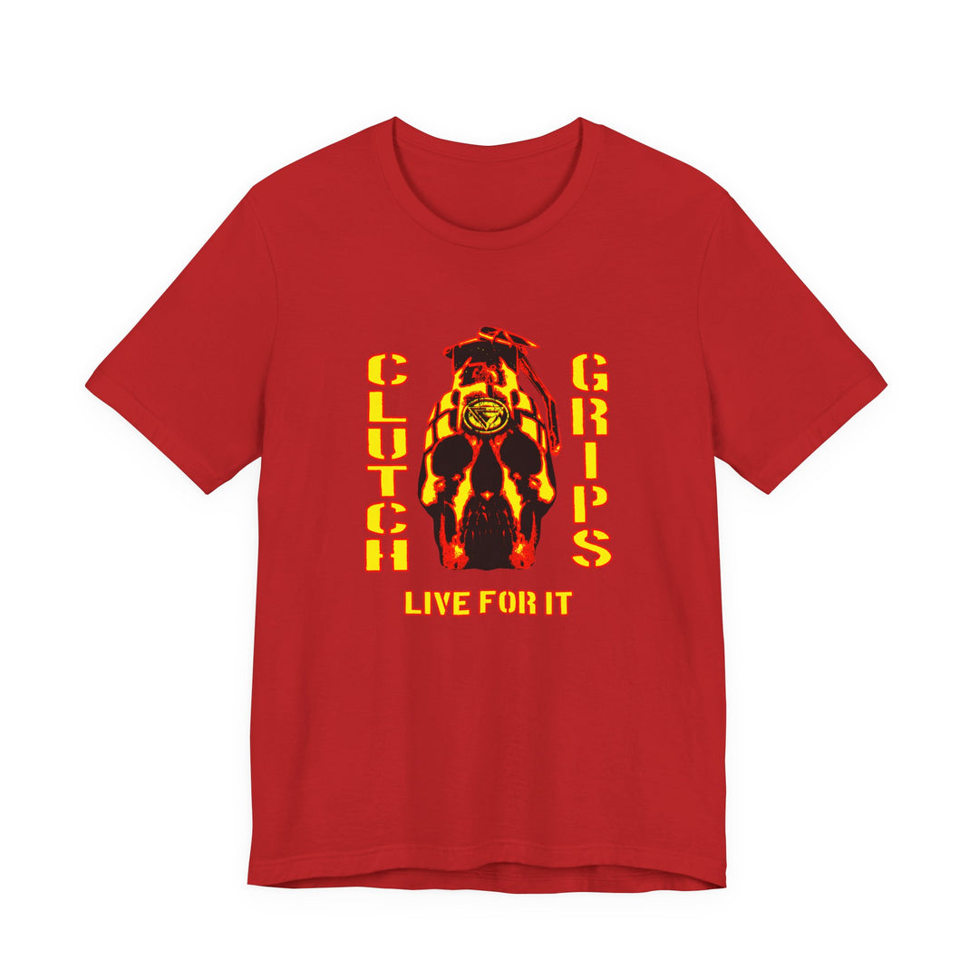 SKULLATOR GRENADE RED GOLD /LIVE FOR IT