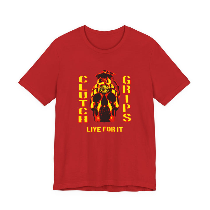 SKULLATOR GRENADE RED GOLD /LIVE FOR IT