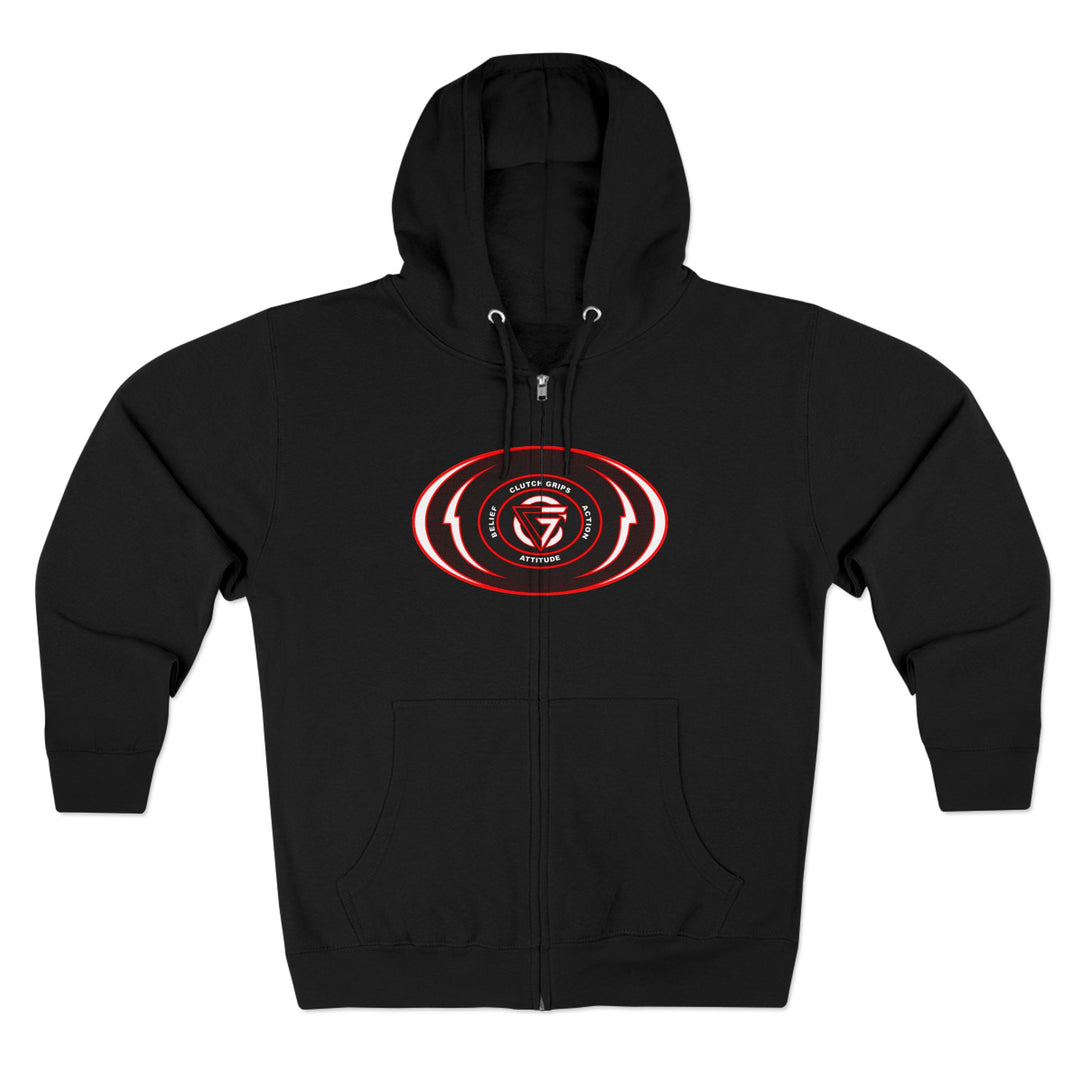CG ENTER THE MAC RED WHITE/CLUTCHGRIPS ZIP UP