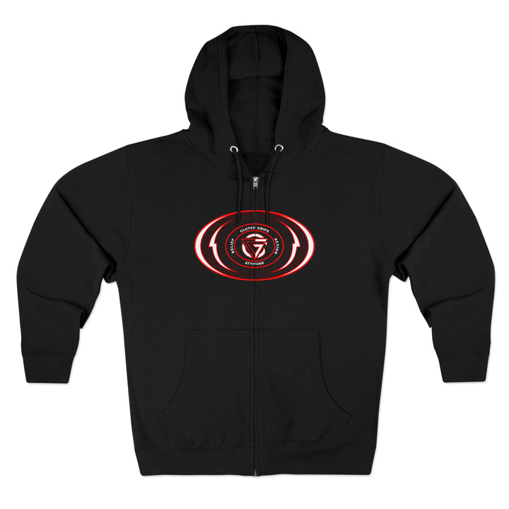 CG ENTER THE MAC RED WHITE/CLUTCHGRIPS ZIP UP