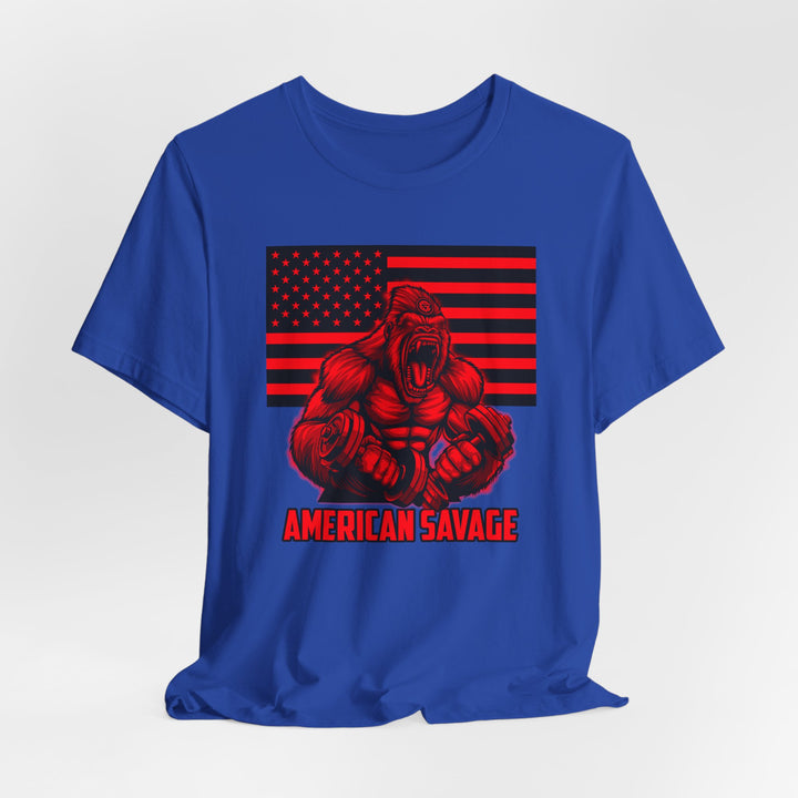 CG MAC ALPHA APE RED BLACK  /AMERICAN SAVAGE