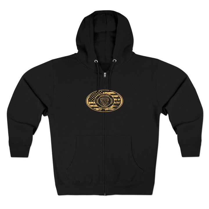 CG  TIGER FLAME DESERT SAND/I AM THE ONE ZIP UP