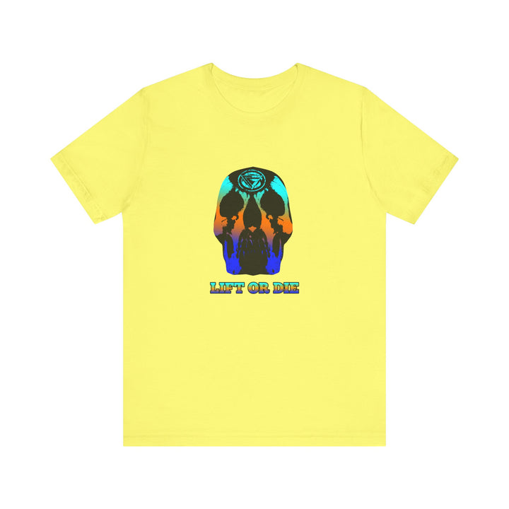 SKULLATOR BLUE ORANGE AQUA  /LIFT OR DIE