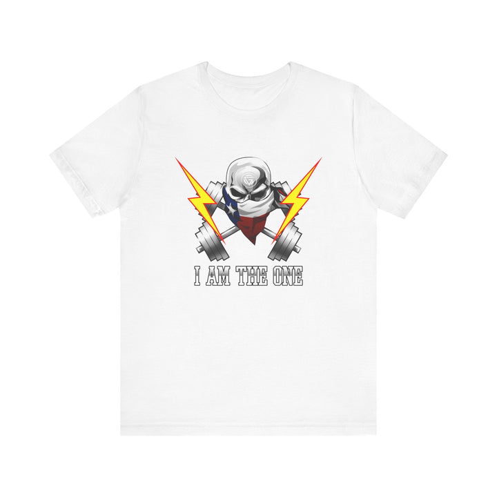 SKULLATOR DBL BELL TEXAS FLAG/IAM THE ONE