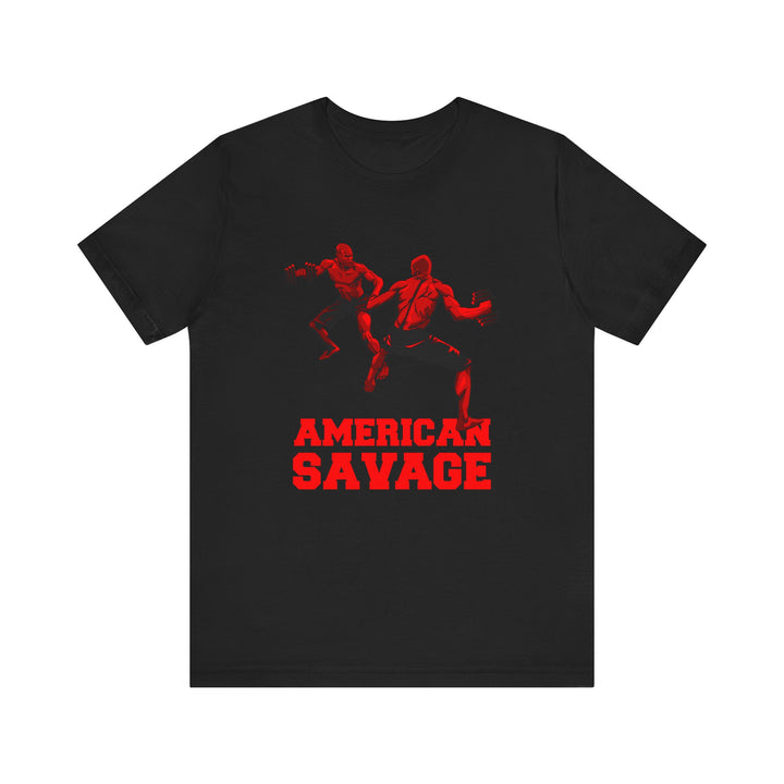 CG RED MAN VS MAN /AMERICAN SAVAGE