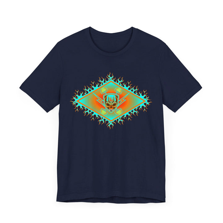 CG DIAMOND SKULLATOR MIAMI AQUA ORANGE DBL BELL
