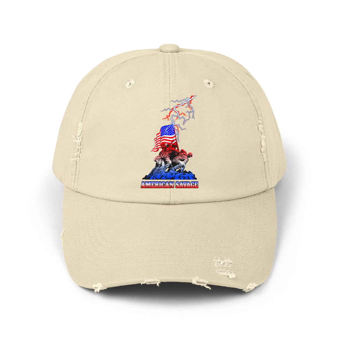 CG AMERICAN WARRIOR RED WHITE BLUE/AMERICAN SAVAGE CAP