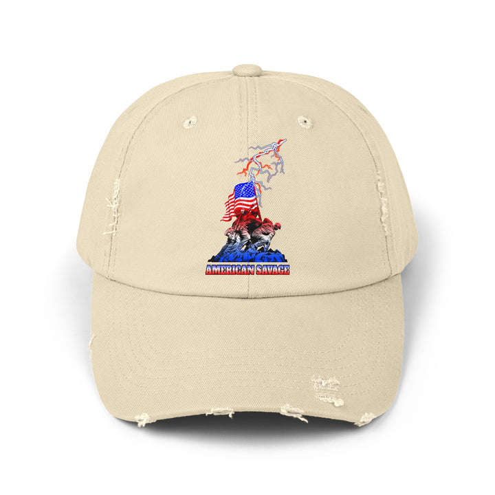 CG AMERICAN WARRIOR RED WHITE BLUE/AMERICAN SAVAGE CAP