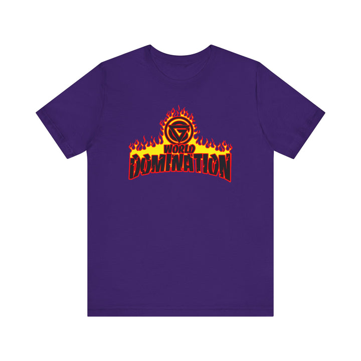 CG RED BLACK YELLOW WORLD DOMINATION