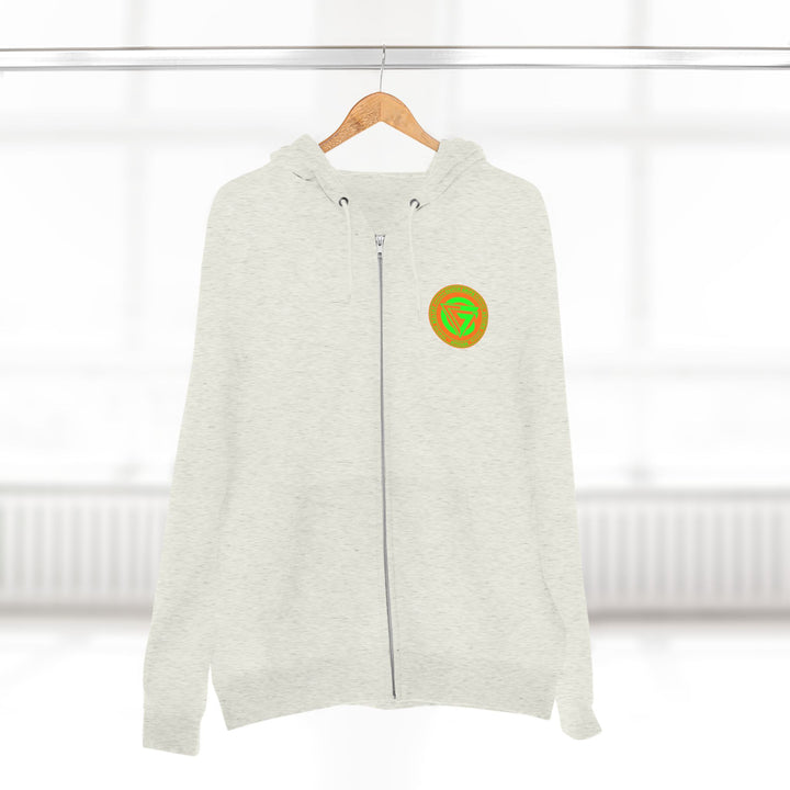 SPARTAN LIFT ORANGE GREEN  /STAY SAVAGE ZIP UP