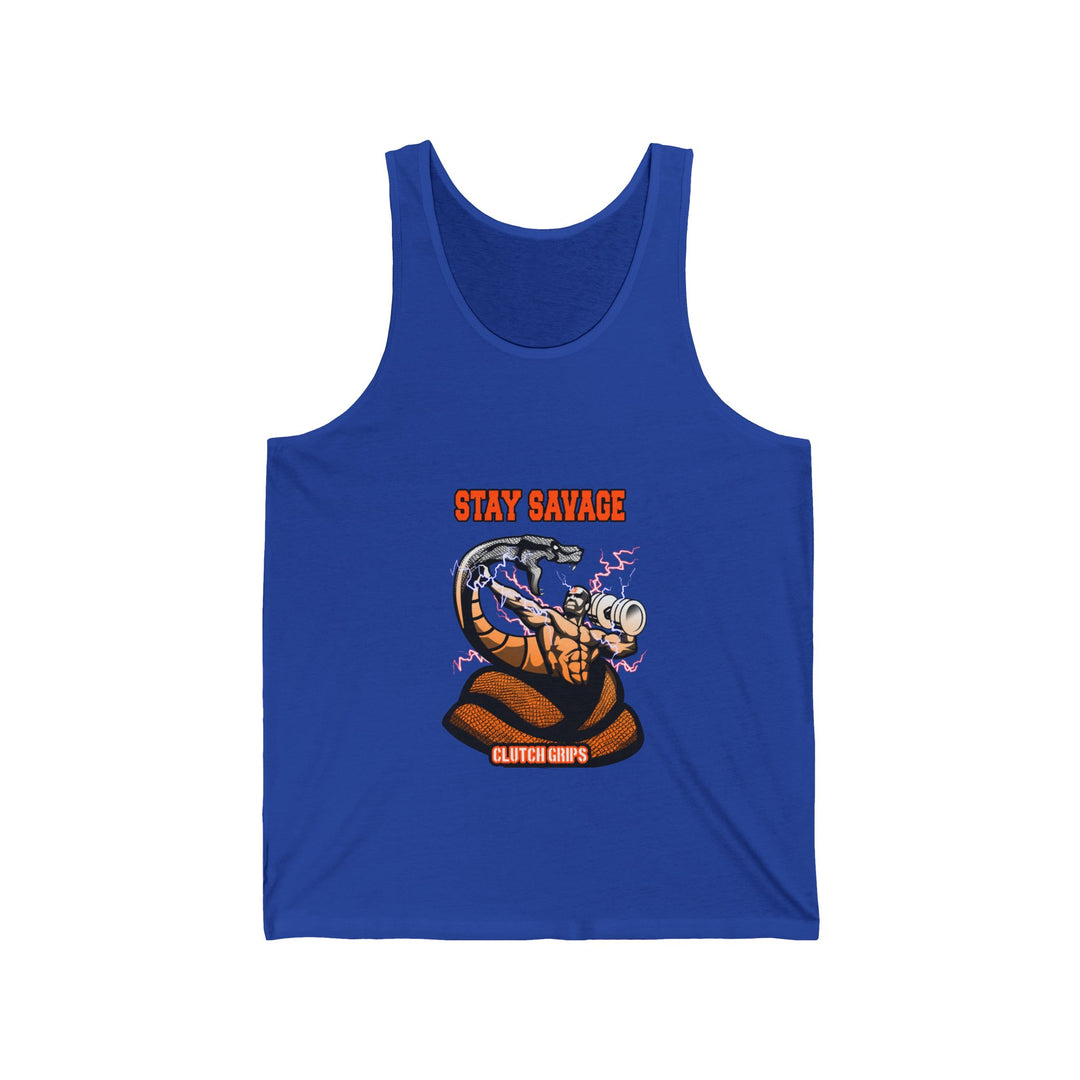 MAC VS SNAKE TANK ORANGE WHITE /STAY SAVAGE