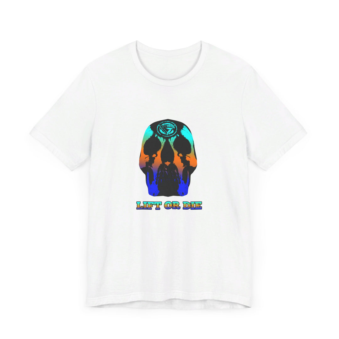 SKULLATOR BLUE ORANGE AQUA  /LIFT OR DIE