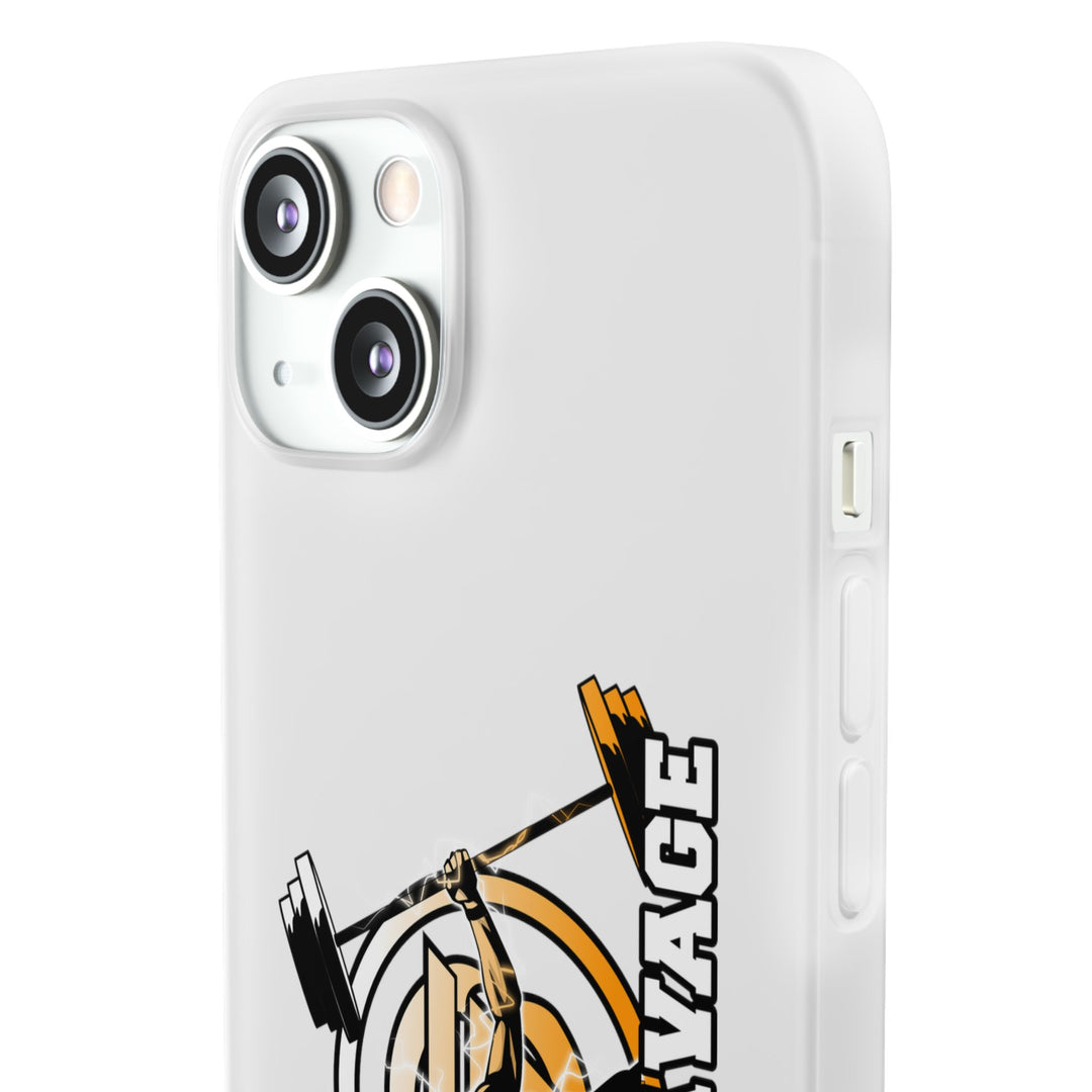 SPARTAN LIFT ORANGE WHITE PHONE CASE/STAY SAVAGE