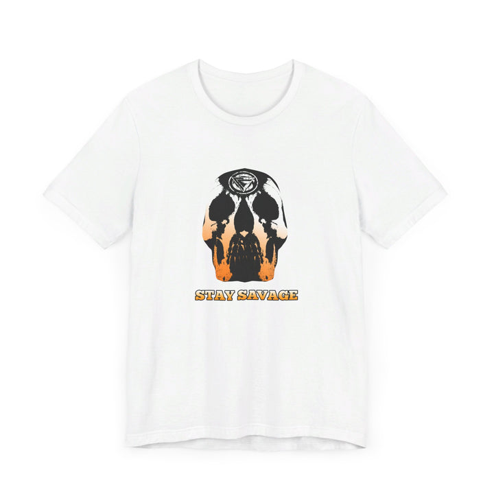 SKULLATOR ORANGE WHITE /STAY SAVAGE