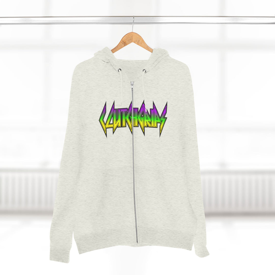 CG LIFT KICK YELLOW GREEN PURPLE/LIFT HARDER ZIP UP