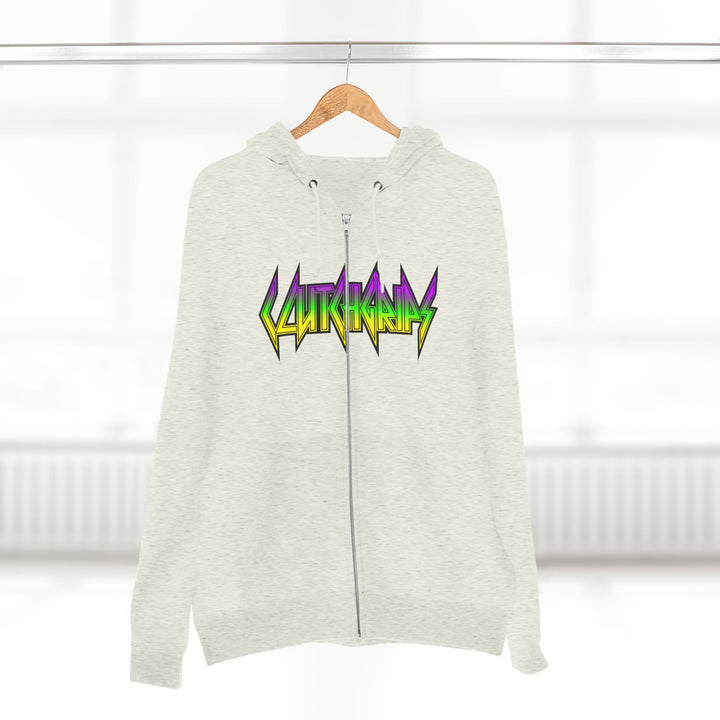 CG LIFT KICK YELLOW GREEN PURPLE/LIFT HARDER ZIP UP