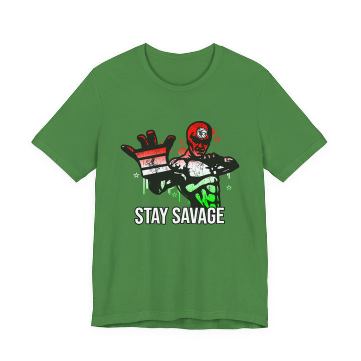 GRIP MASTER MAC RED WHITE GREEN FADE /STAY SAVAGE