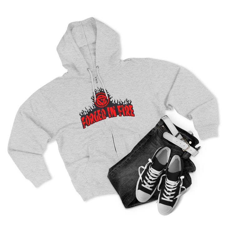 CG  NAVY SEAL TRIBUTE  RIP RED BLACK /READY FOR WAR ZIP UP