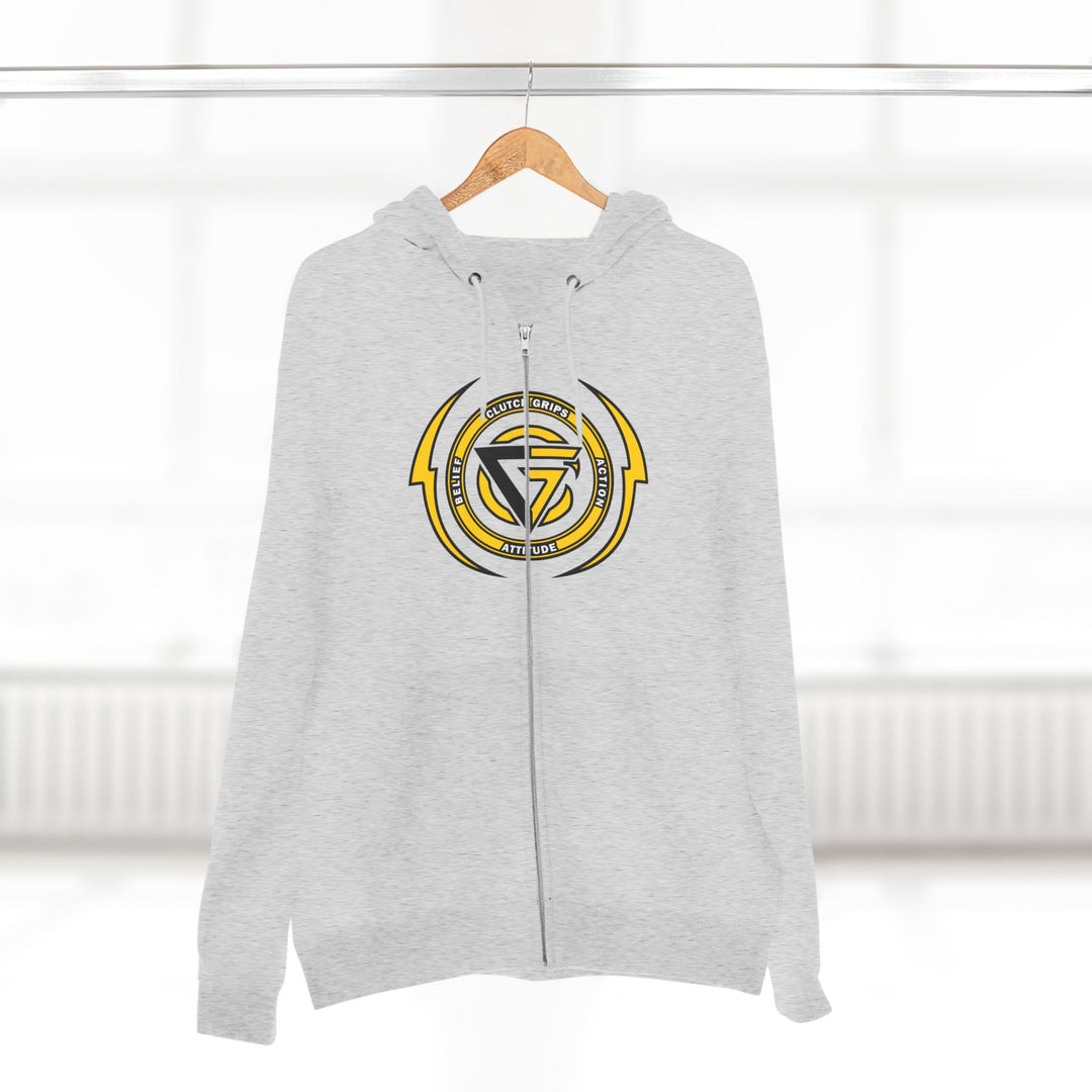 SPARTAN LIFT YELLOW BLACK/LIFT HARDER ZIP UP