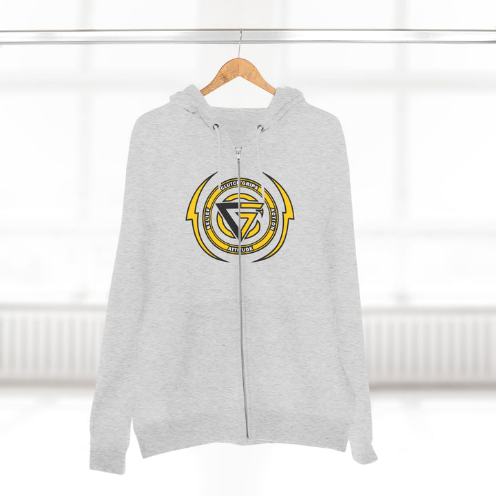 SPARTAN LIFT YELLOW BLACK/LIFT HARDER ZIP UP
