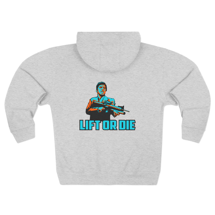 CG FINAL BOSS MIAMI COLORS/LIFT OR DIE ZIP UP