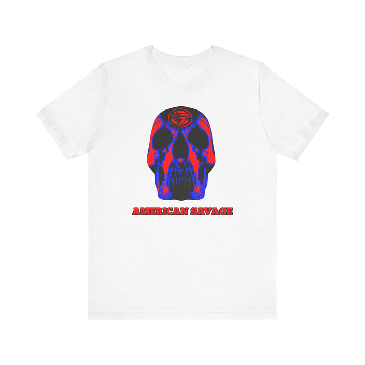 SKULLATOR RED BLUE /AMERICAN SAVAGE