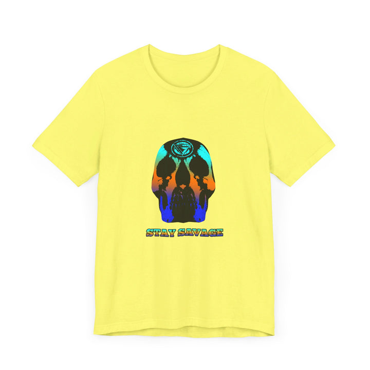 SKULLATOR BLUE ORANGE AQUA  /STAY SAVAGE