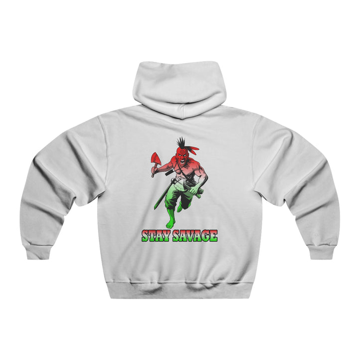 MAC BRAVE RED WHITE GREEN FADE /STAY SAVAGE