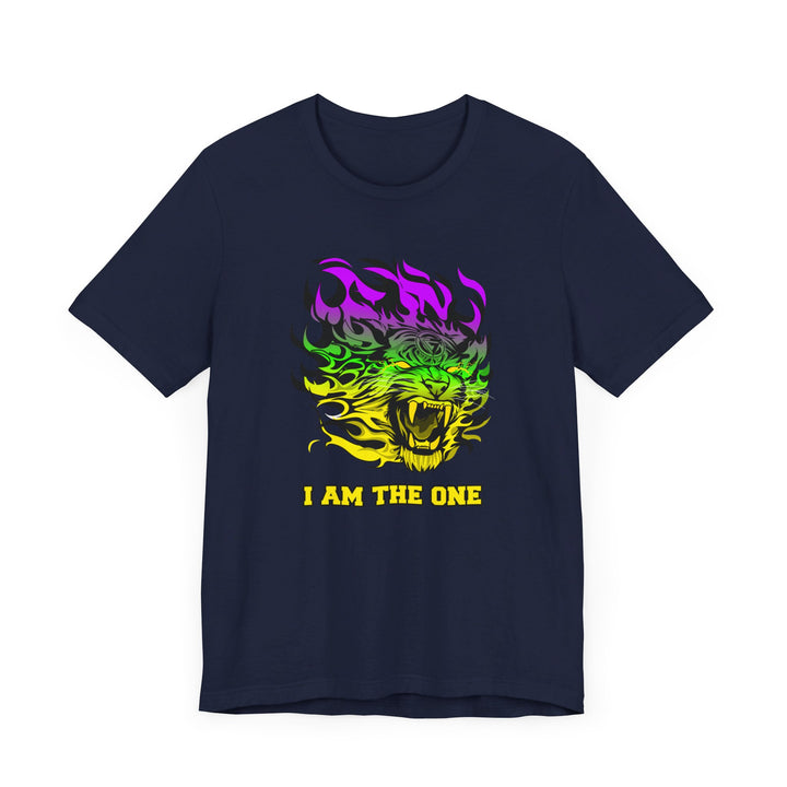 TIGER FLAME YELLOW GREEN PURPLE FADE/I AM THE ONE