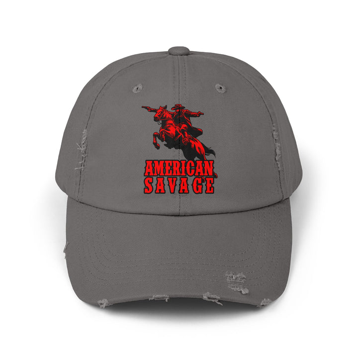 CG OUTLAW RED/AMERICAN SAVAGE CAP