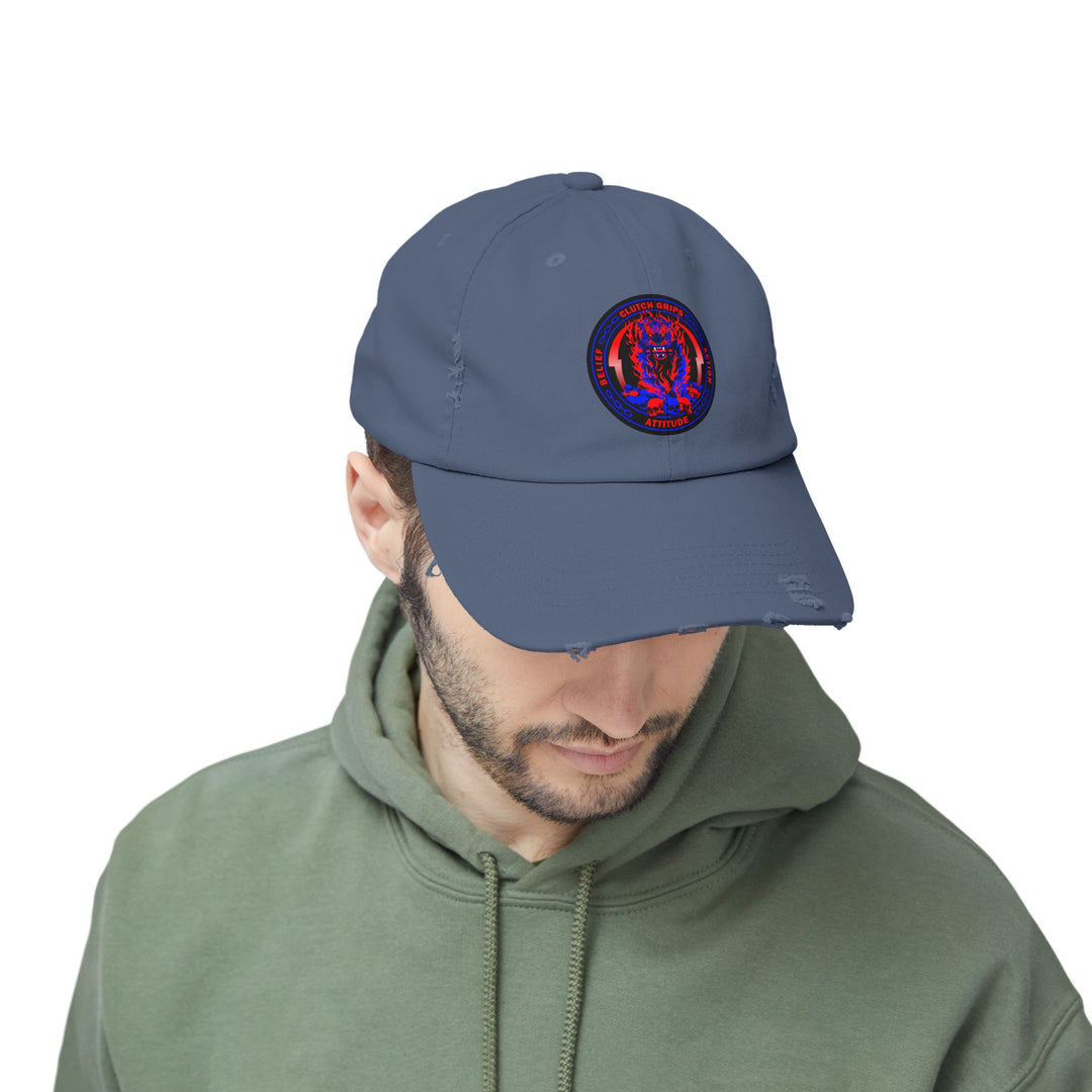 CG DYNAMITE TIGER HYPER RED BLUE COIN CAP