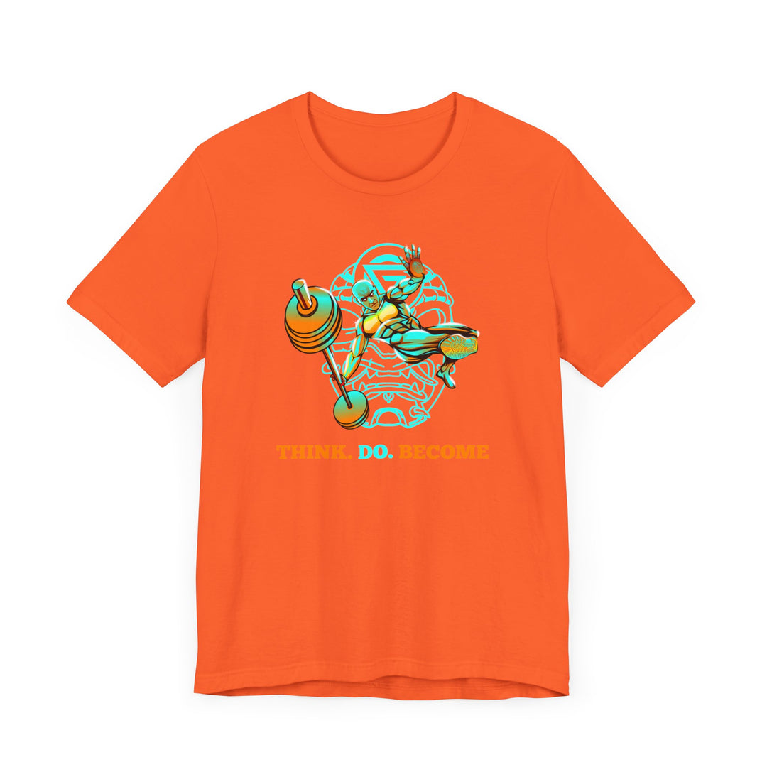 MAC-JUMP MIAMI AQUA ORANGE MASK/THINK DO BECOME