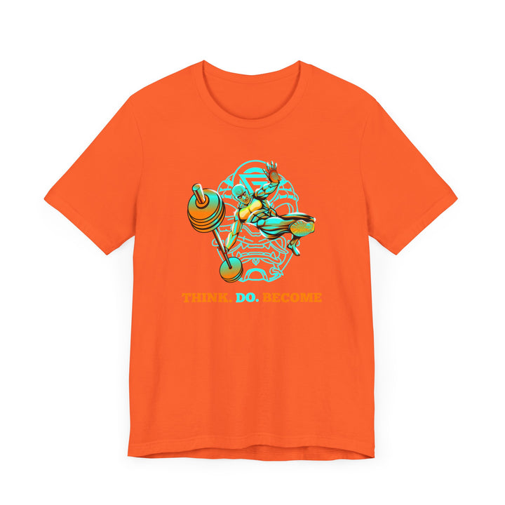 MAC-JUMP MIAMI AQUA ORANGE MASK/THINK DO BECOME