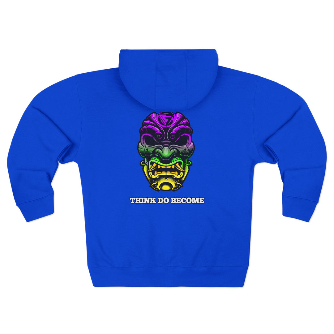 SAMURAI MAC YELLOW GREEN PURPLE /THINK DO BECOME ZIP UP