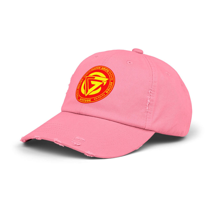 CG ORANGE RED LOGO CAP