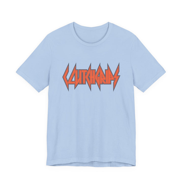 CLUTCHGRIPS GREY ORANGE TEE