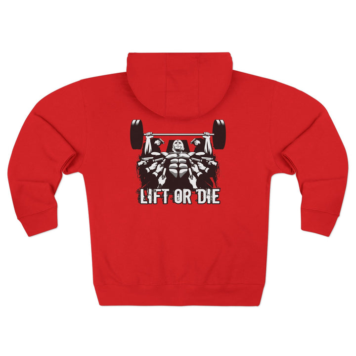 MAC WICK LIFT BLACK WHITE/LIFT OR DIE ZIP UP