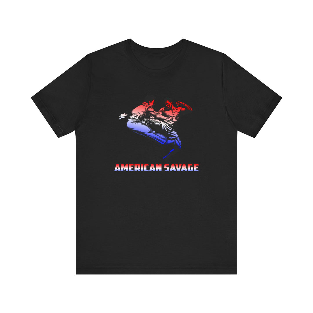 CG MAC DEATH KICK RED WHITE BLUE FADE/AMERICAN SAVAGE