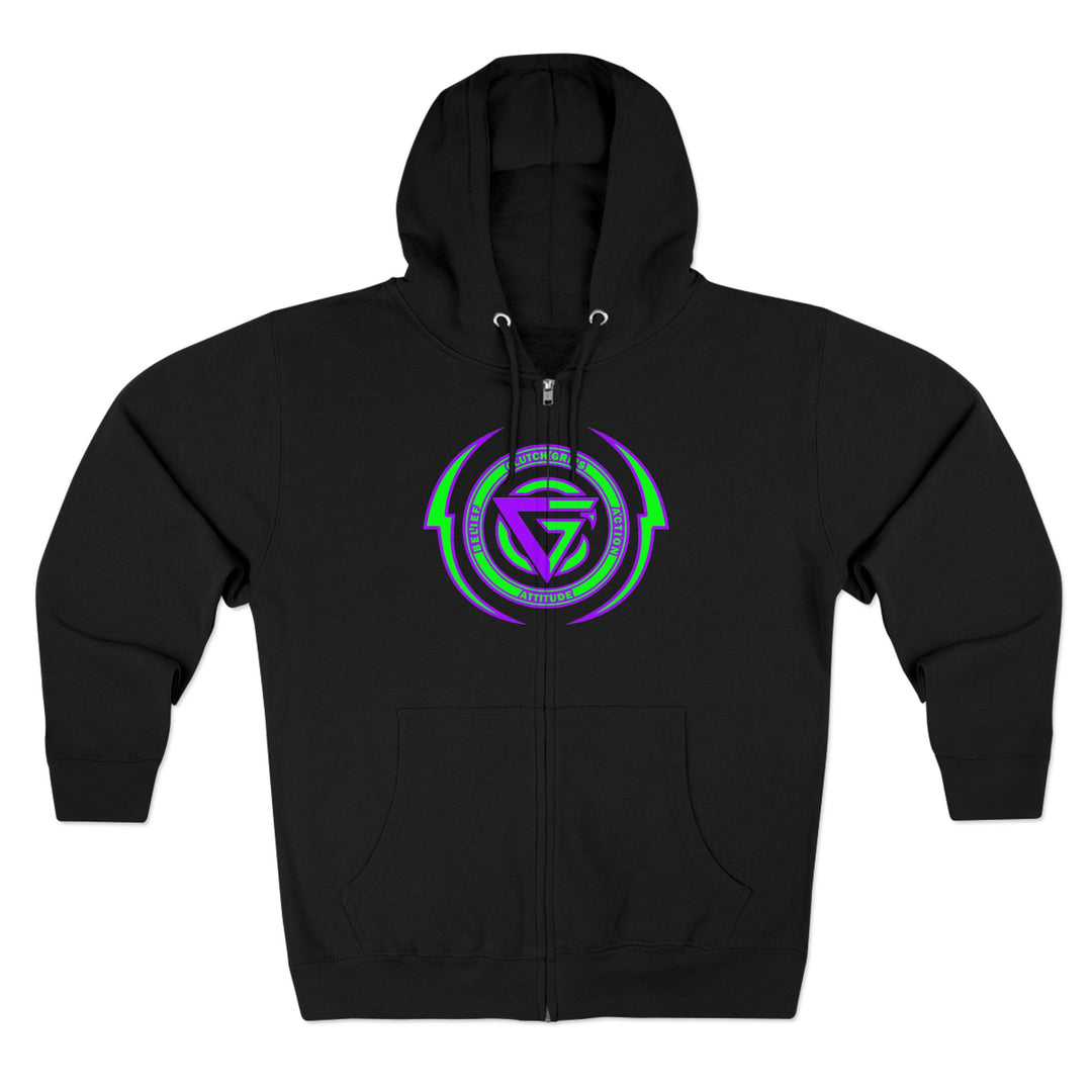CG MAC JUMP PURPLE GREEN/READY FOR WAR ZIP UP