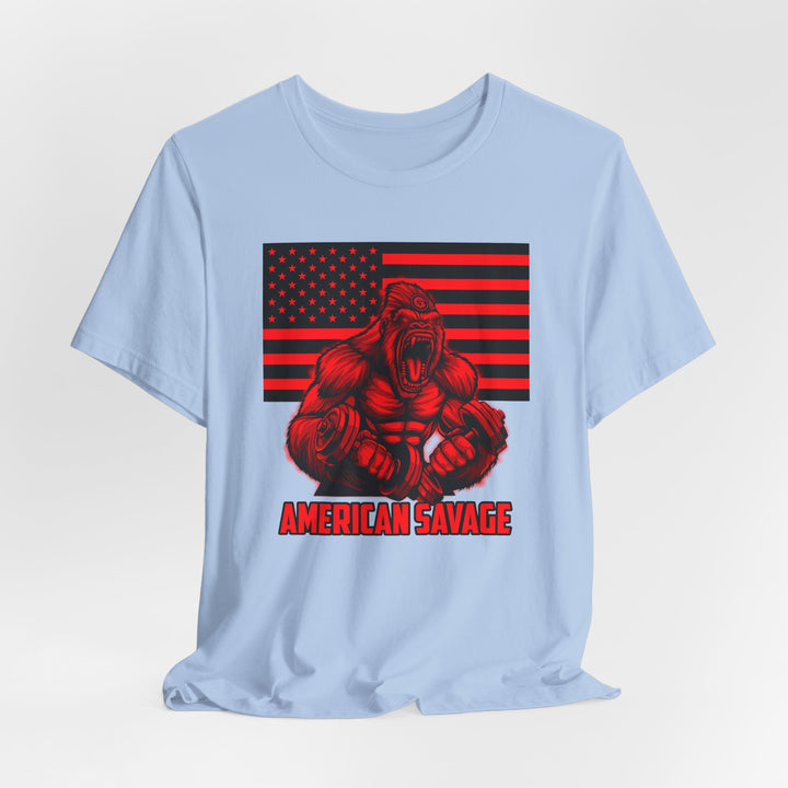 CG MAC ALPHA APE RED BLACK  /AMERICAN SAVAGE