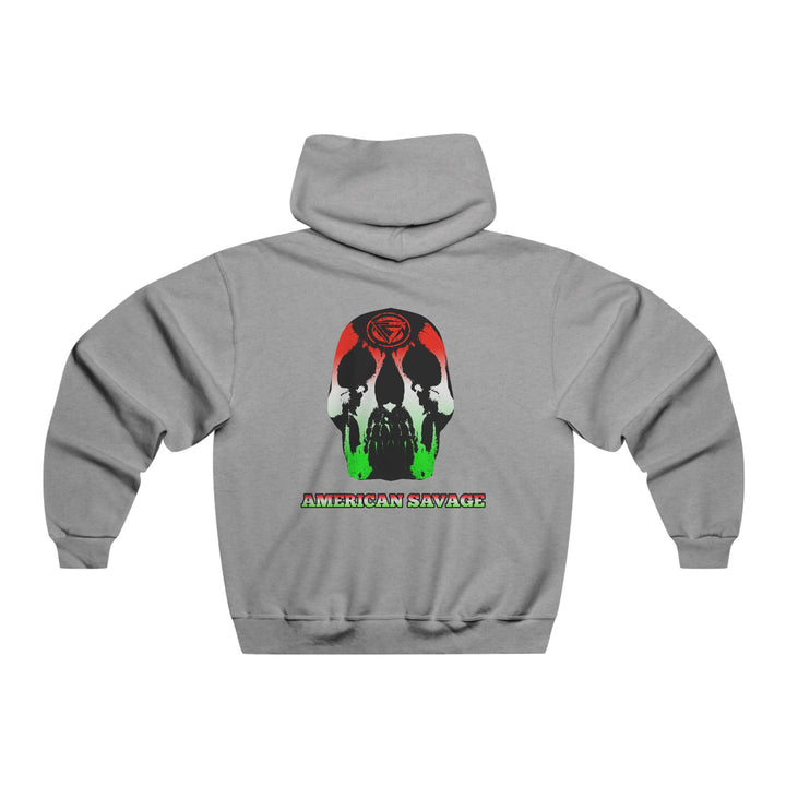 SKULLATOR- RED WHITE GREEN FADE/AMERICAN SAVAGE