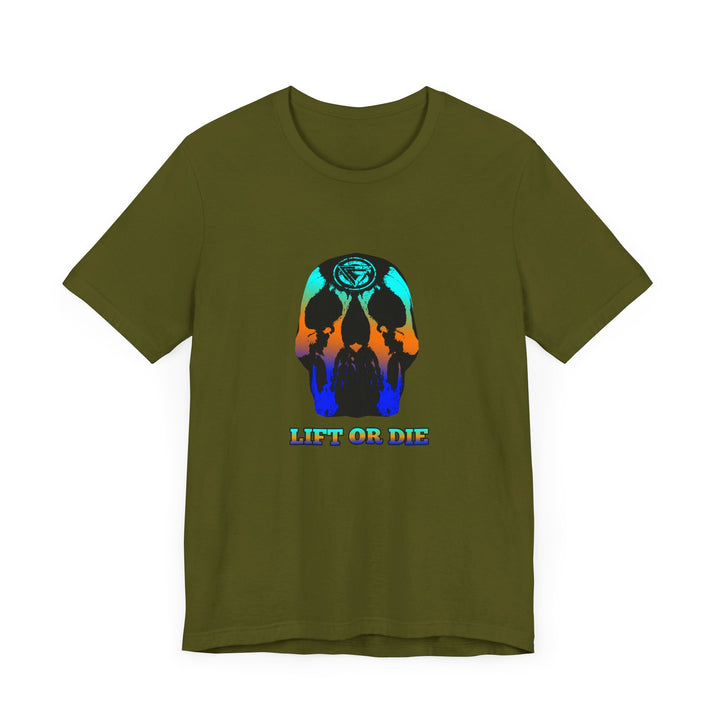 SKULLATOR BLUE ORANGE AQUA  /LIFT OR DIE