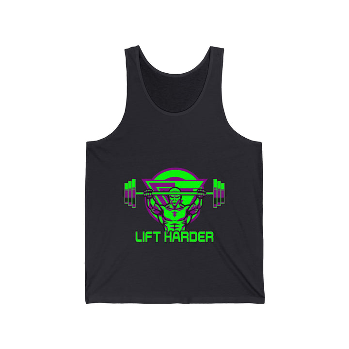 ENTER THE MAC PURPLE GREEN TANK/LIFT HARDER