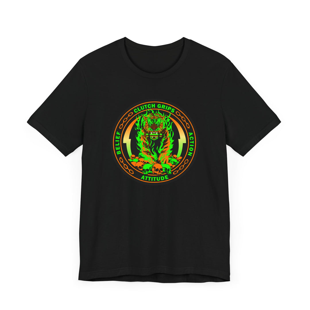 DYNAMITE TIGER GREEN ORANGE COIN STYLE