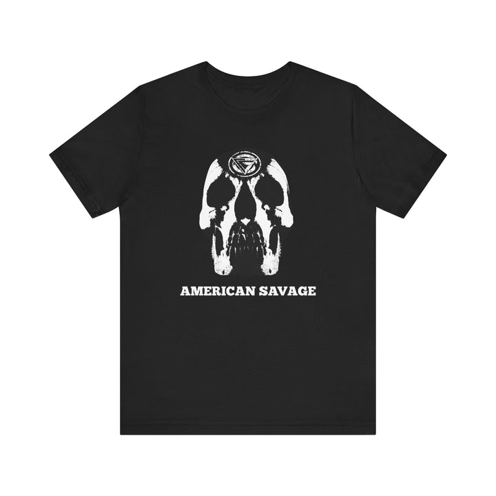 SKULLATOR WHITE BLACK /AMERICAN SAVAGE