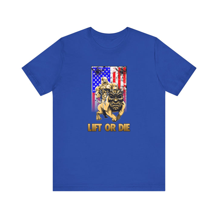 ANGRY DOG SAND AMERICAN FLAG/LIFT OR DIE