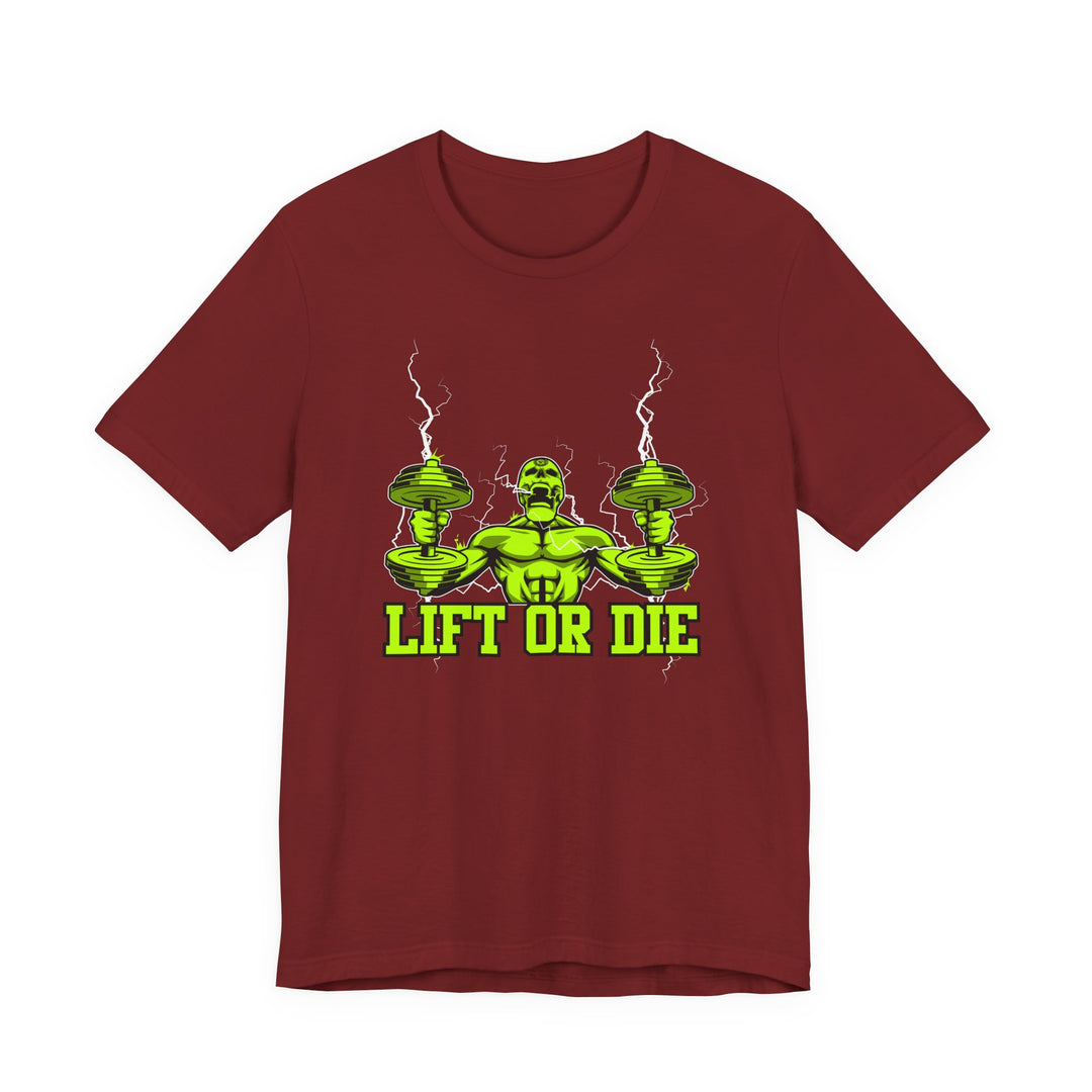 RIDE THE LIGHTNING CRAZY GREEN /LIFT OR DIE