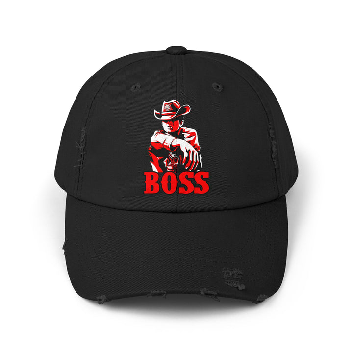 CG COWBOY KILLER RED WHITE /BOSS CAP